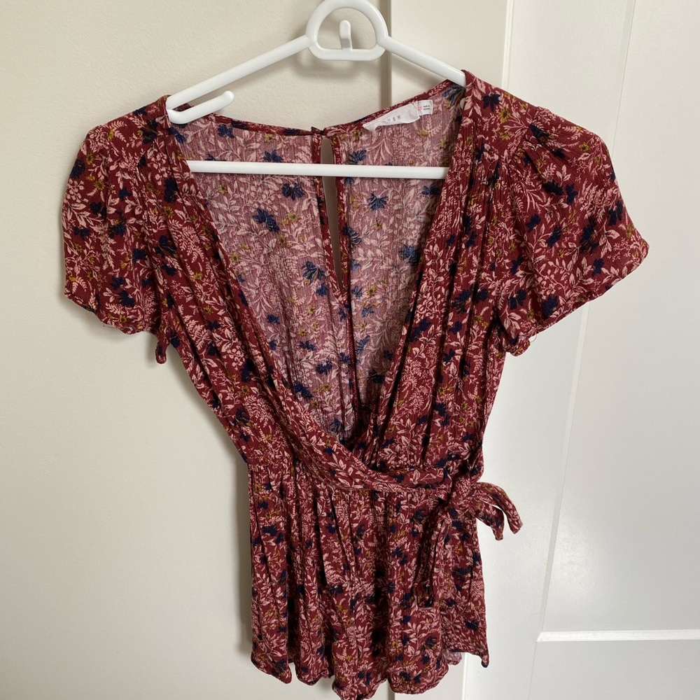 Floral romper